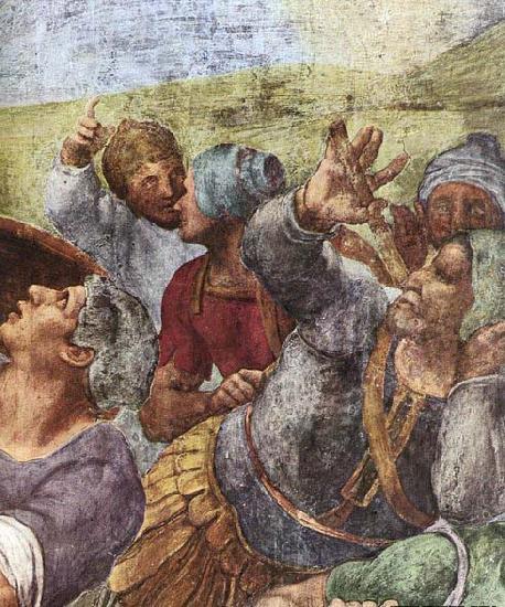 Michelangelo Buonarroti The Conversion of Saul Germany oil painting art